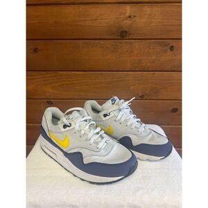Nike Kids Sneakers in Gray, Navy & Yellow